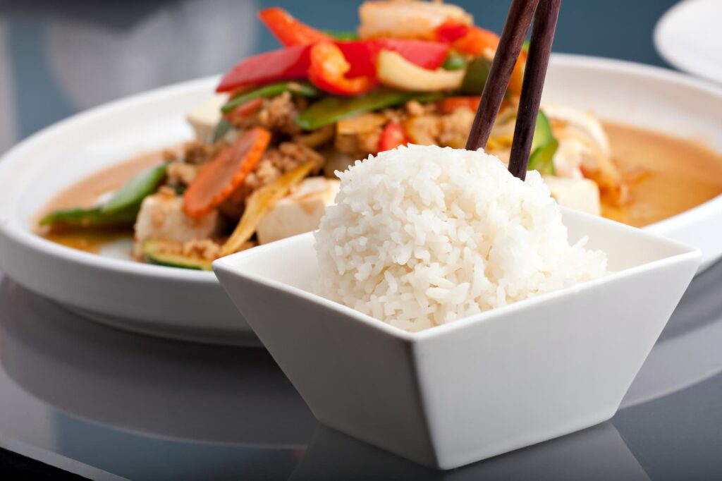 beautiful meal in thailand